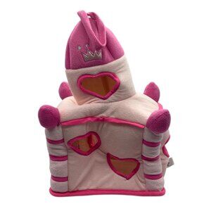 Princess Castle Shaped House Heart Windows Crown for Stuffed Animals UNIPAK 12x8